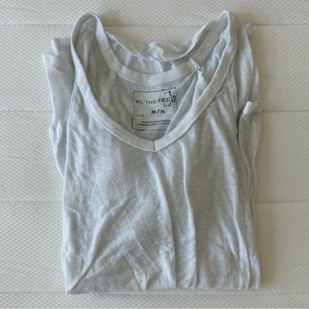 FREE PEOPLE WHITE TOP